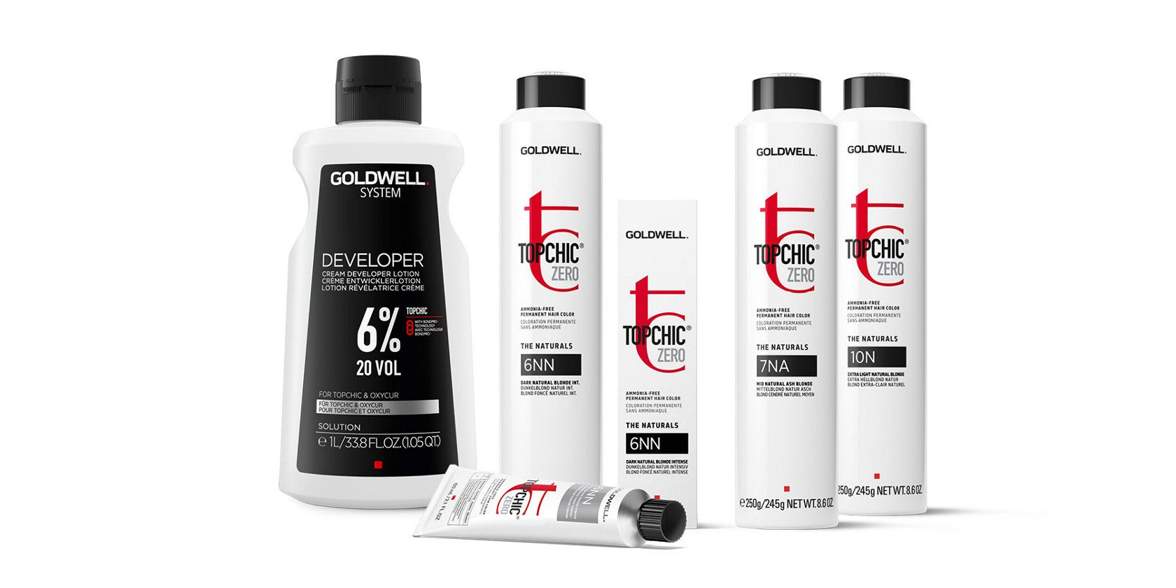 Introducing Topchic Zero: Ammonia-Free Permanent Hair Color