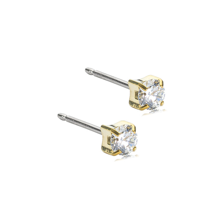 BLOMDAHL - CJ GT Tiffany CZ White 4 mm