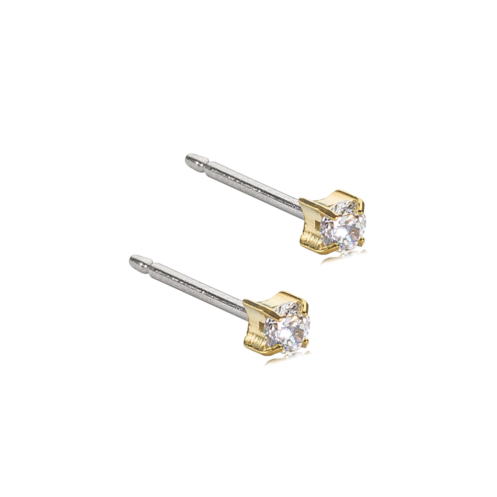 BLOMDAHL - CJ GT Tiffany CZ White 3 mm