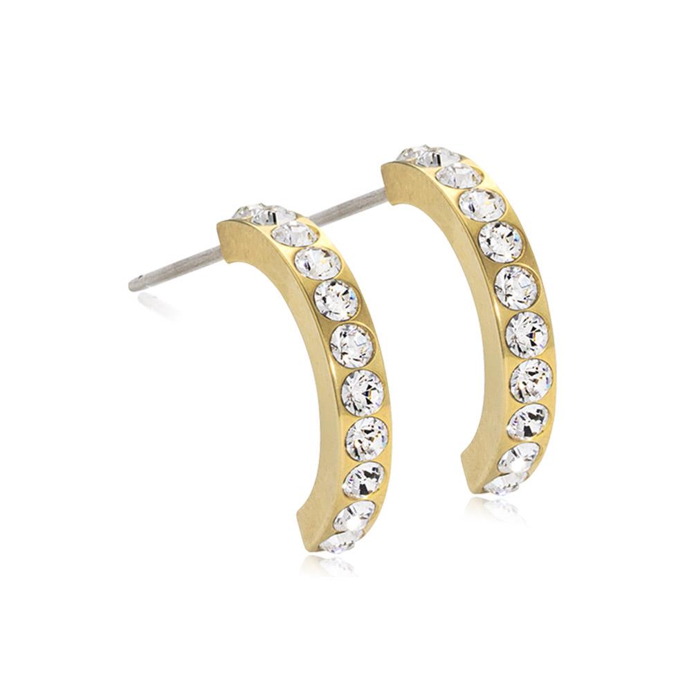 BLOMDAHL - CJ GT Pendant Brill. Curved Crystal 15 mm