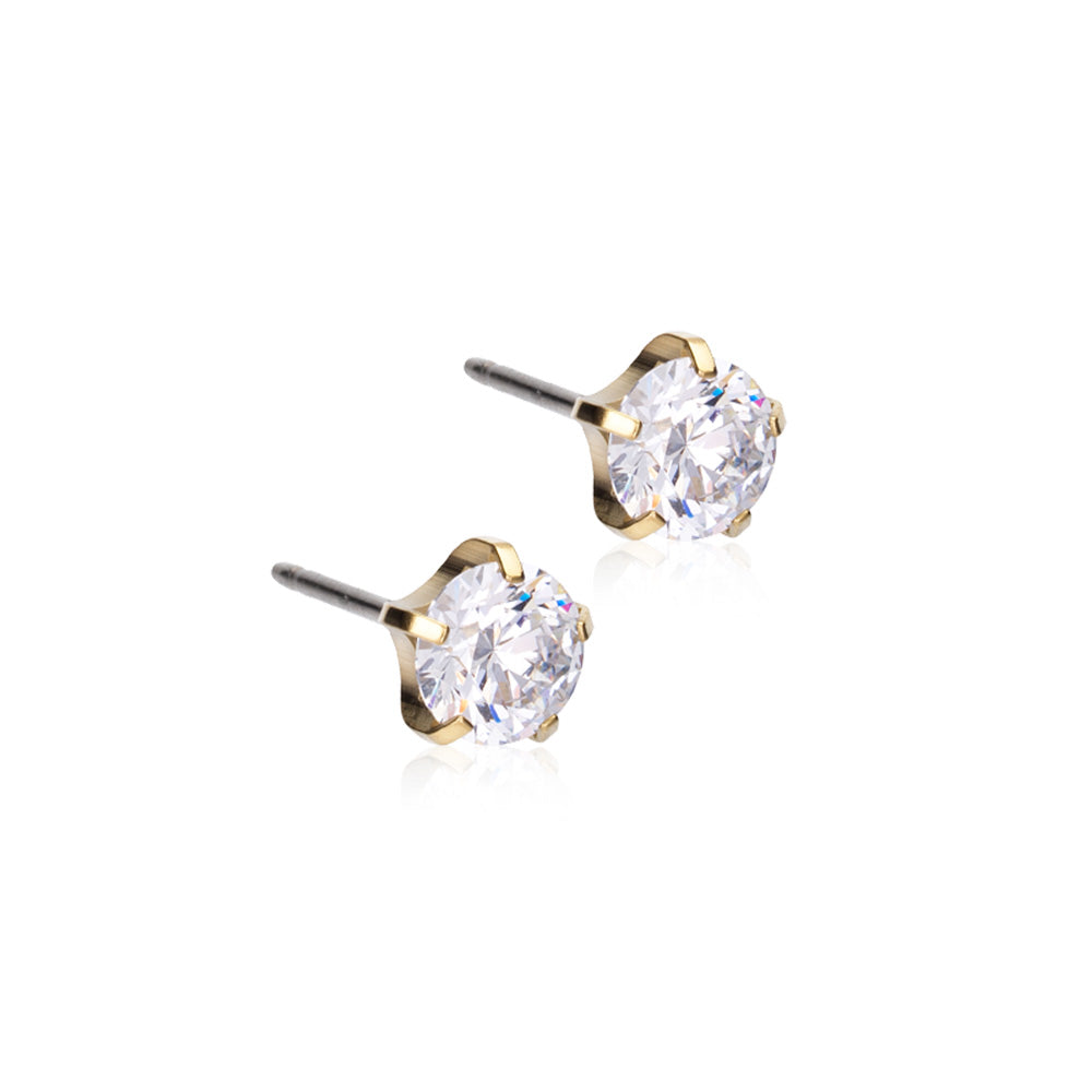 BLOMDAHL - CJ GT Tiffany Precious CZ White 6 mm
