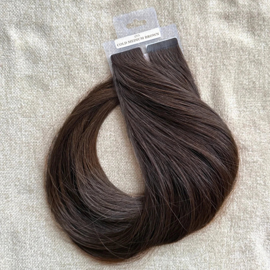 Dhair COLD MEDIUM BROWN 5NA Tape Extension