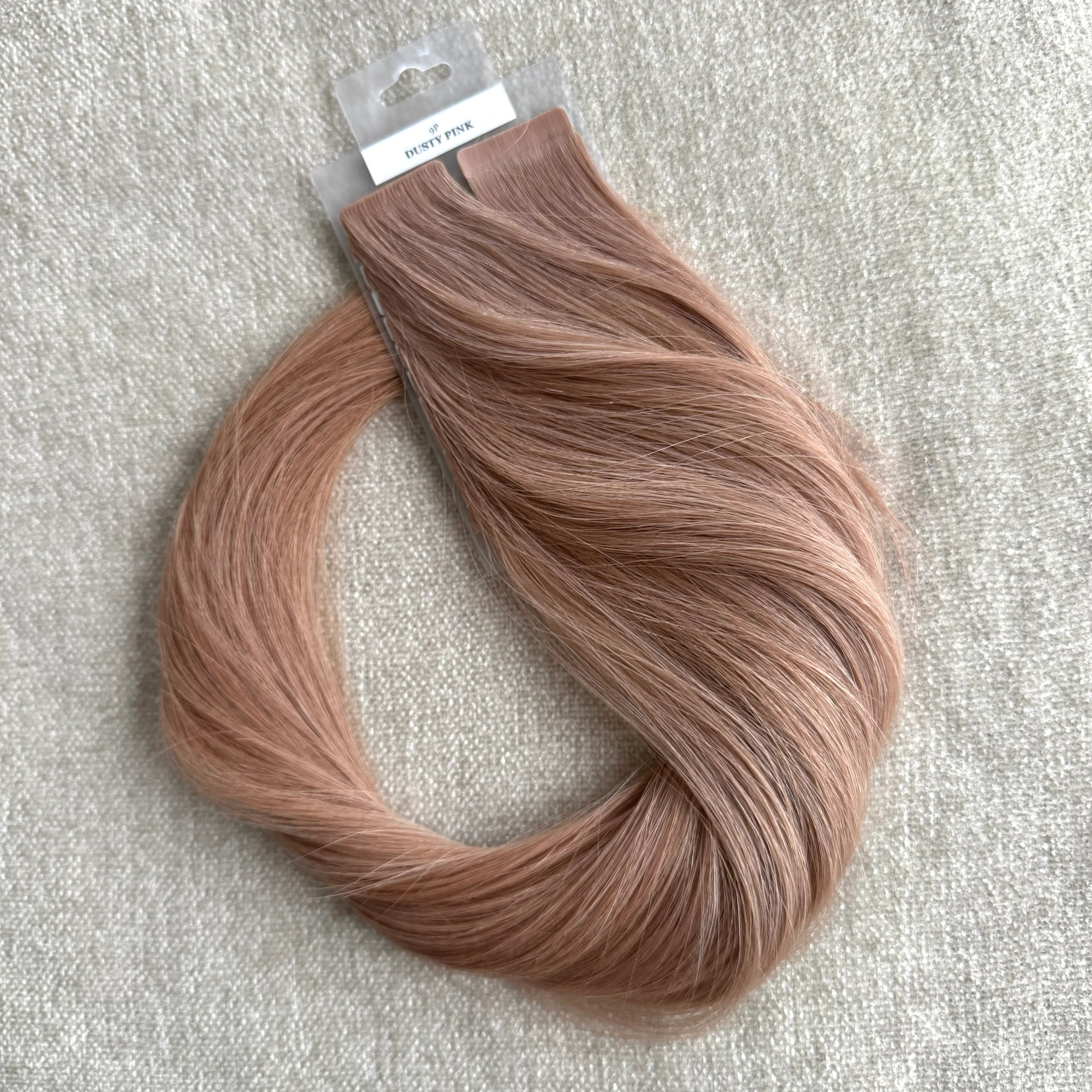 Dhair DUSTY PINK 9P Tape Extension