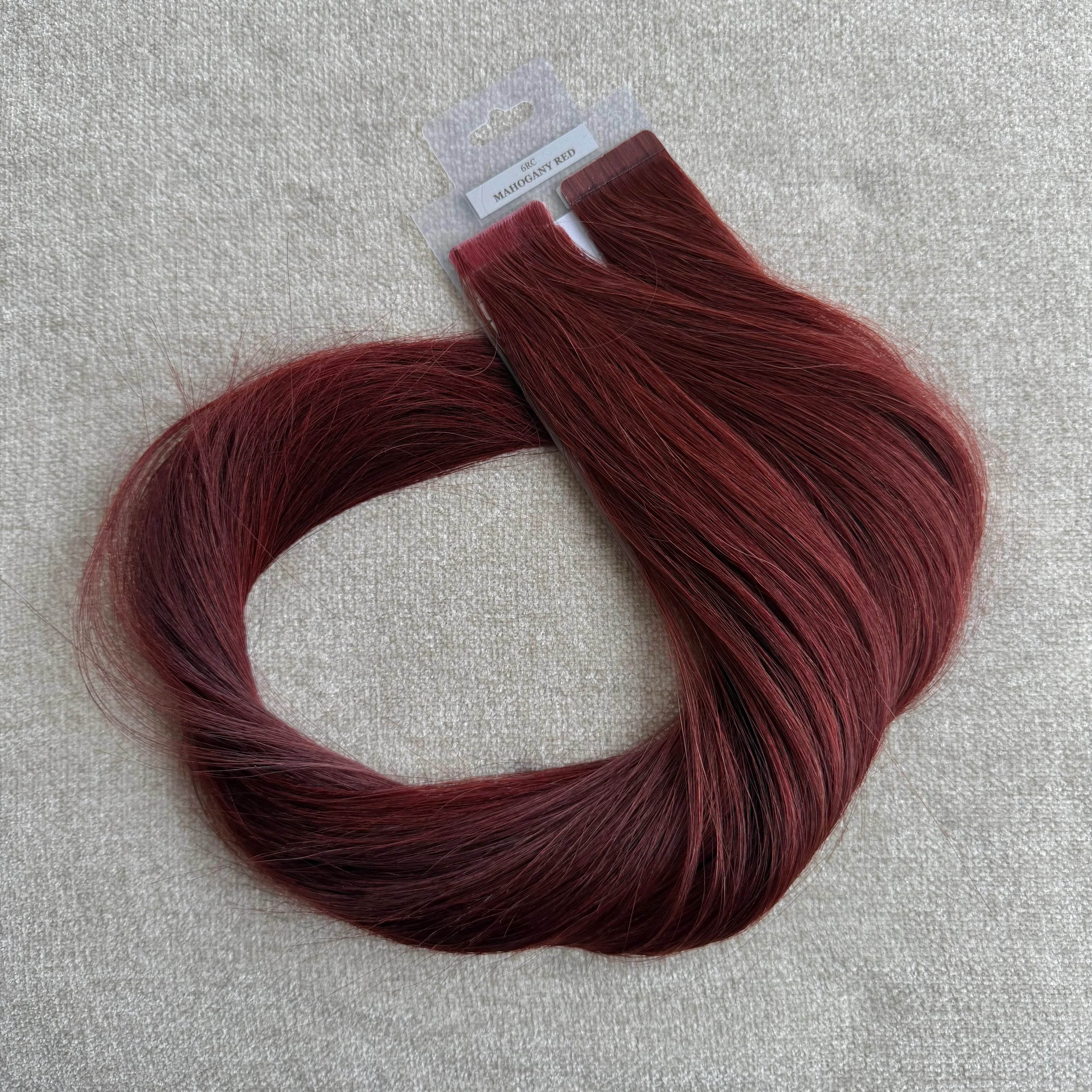 Dhair MAHOGANY RED 6RC Tape Extension