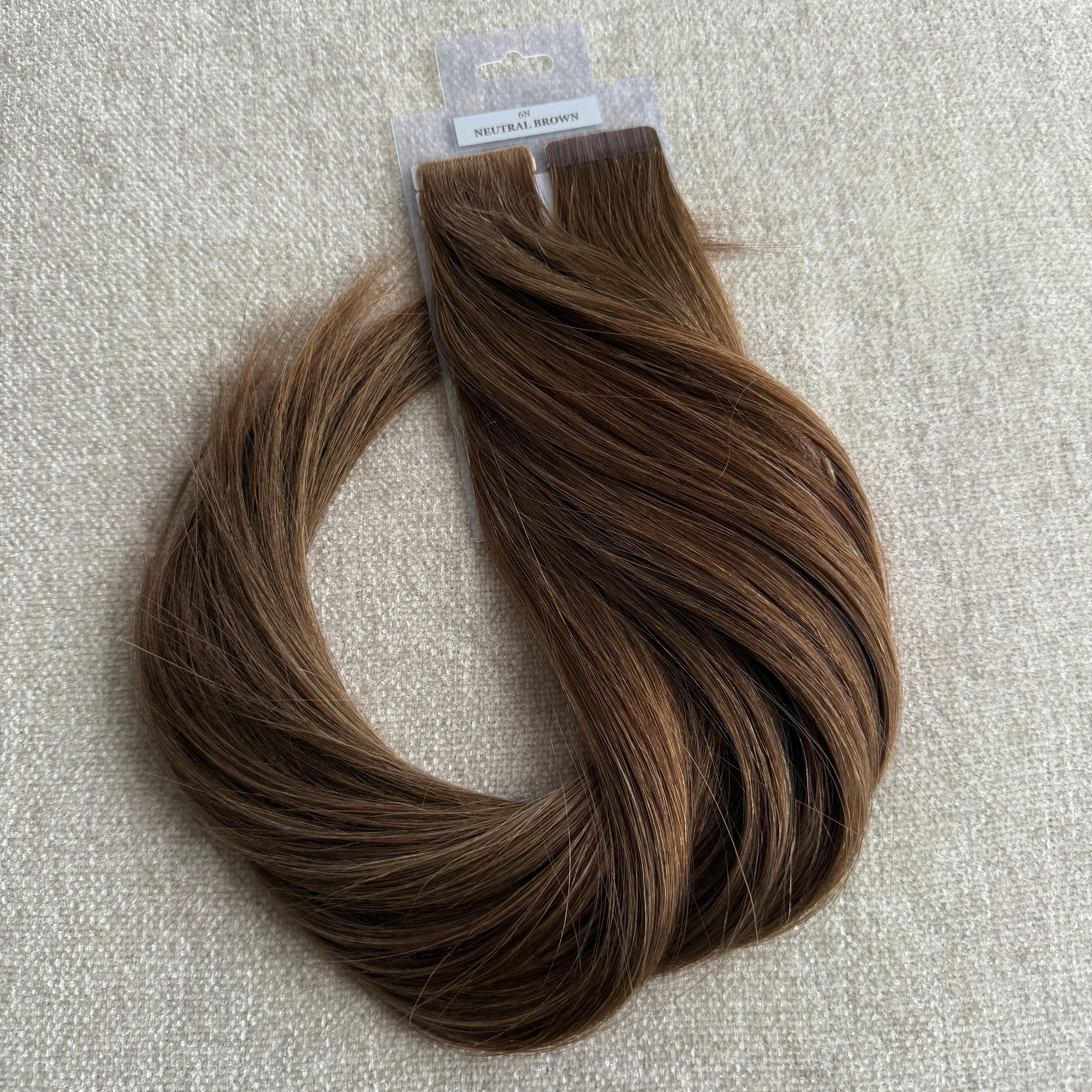 Dhair NEUTRAL BROWN 6N Tape Extension