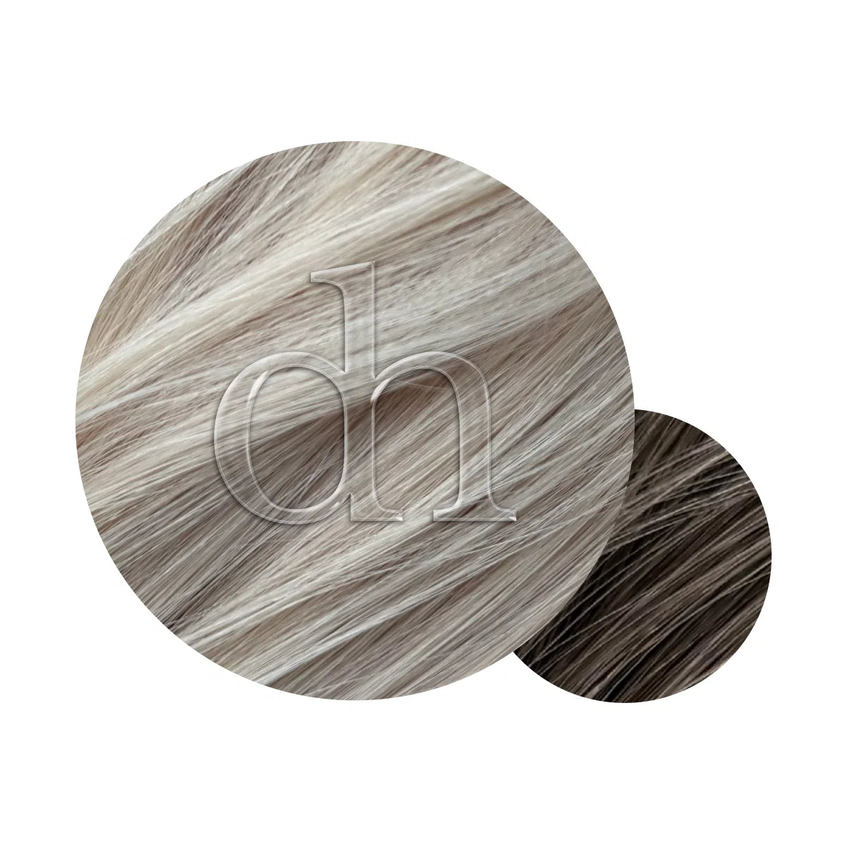 Dhair ROOTED PLATINUM ASH 6A|12A Tape Extension