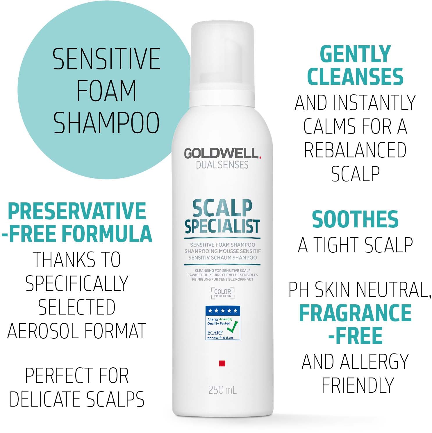 Sensetiv skum Shampoo 250ml